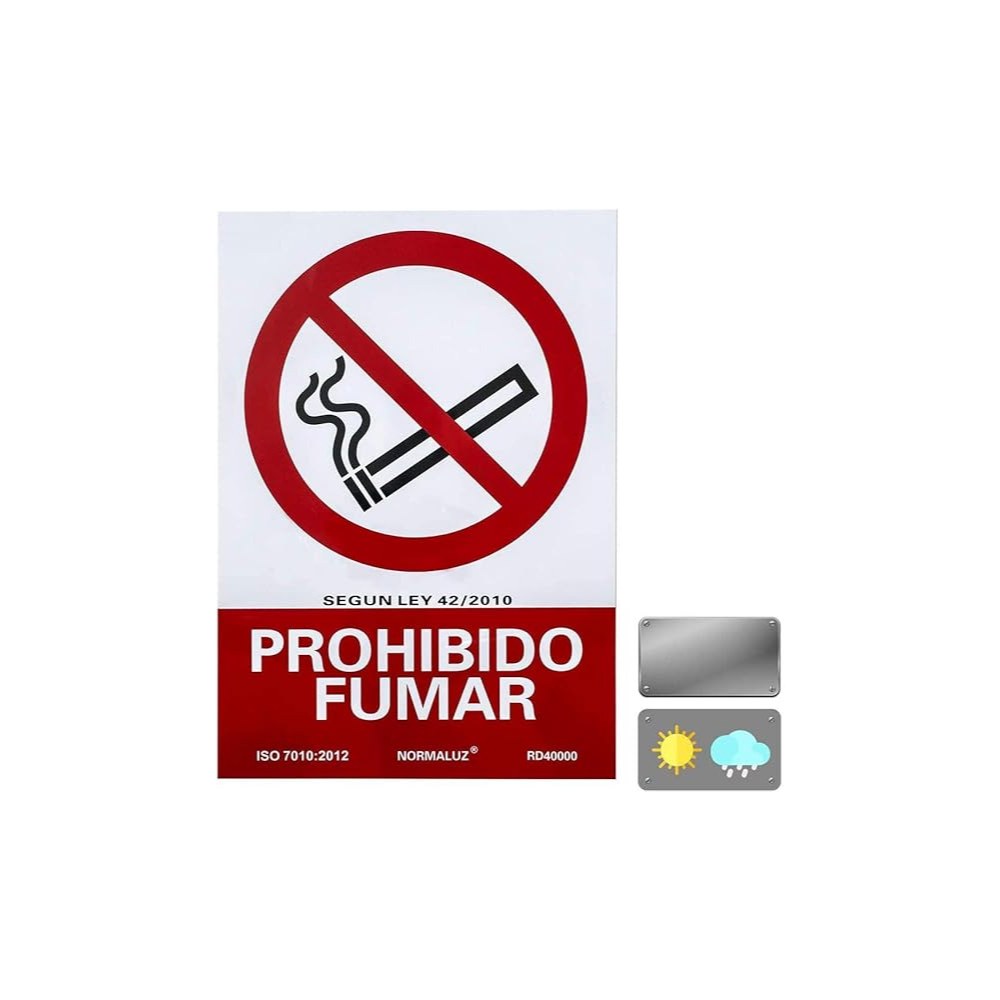 Señal de no fumar