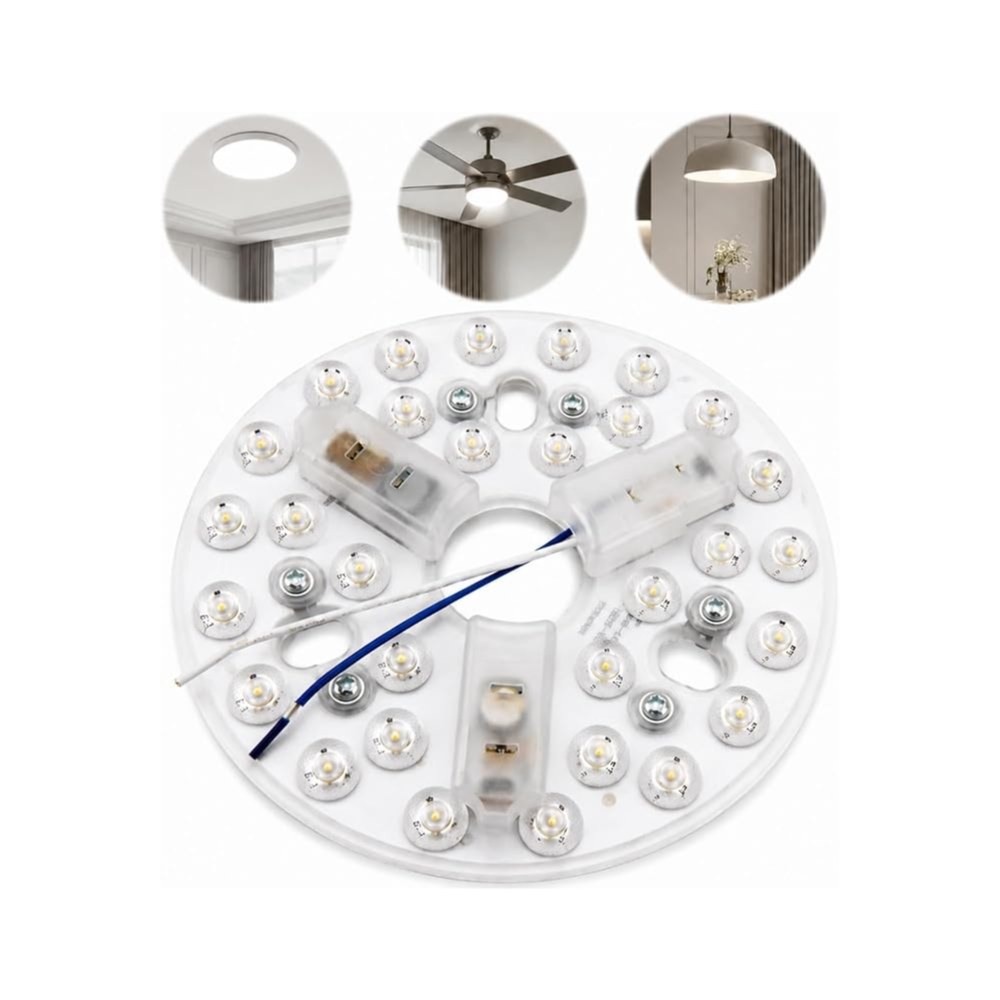 Recambio luz LED para ventilador de techo