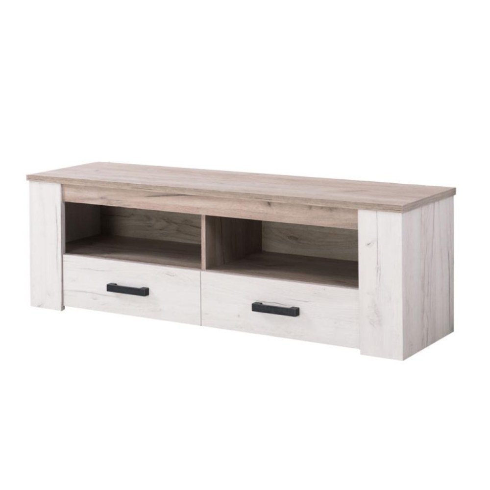 Mueble de TV kent blanco vintage 1