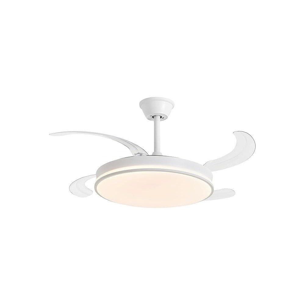 Ventilador de techo retráctil moderno