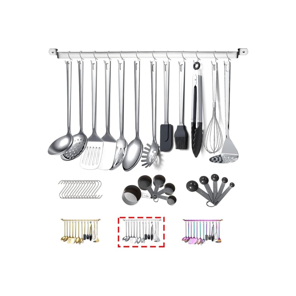 Utensilios de cocina con soporte